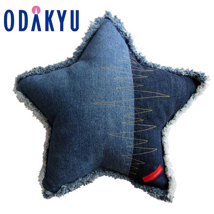 デニム 星型 クッション 岡山 デニムラボ デニムスタークッション ｜7