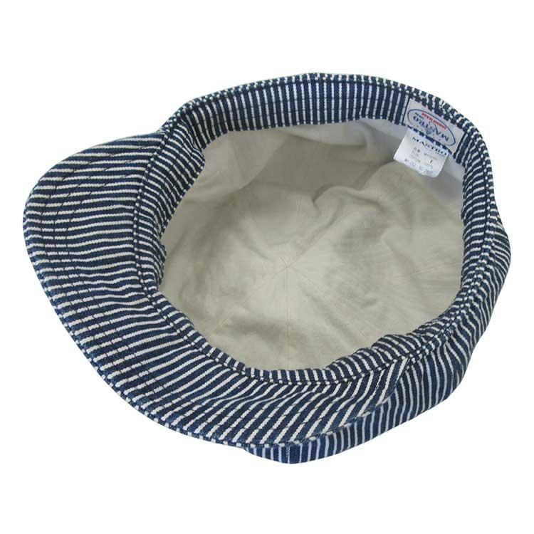 デニム 雑貨 岡山 デニムラボ ニュースボーイキャップ ｜7-10日程度で