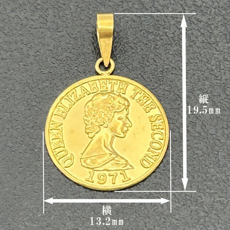アクセサリー PUREZZA 純金 エリザベス女王メダルペンダント ｜7-10日