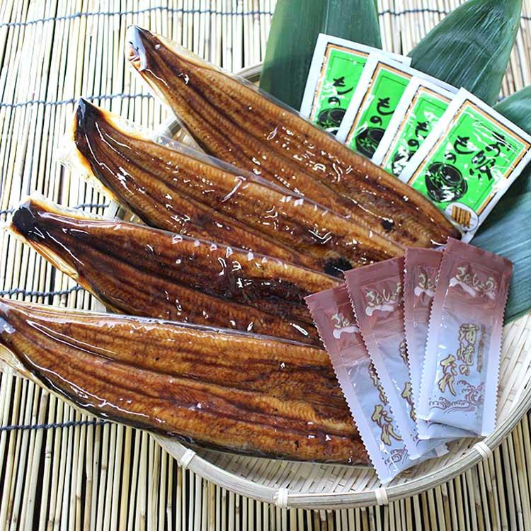 母の日 2026 浜松・浜名湖 うなぎ蒲焼4人前 110g×4　指定日届 沖縄・離島届不可 MD