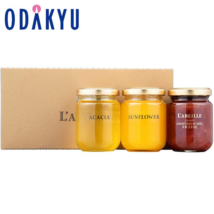 L'ABEILLE ギフト ラベイユ L'ABEILLE 朝のはちみつギフト トリオ ｜約