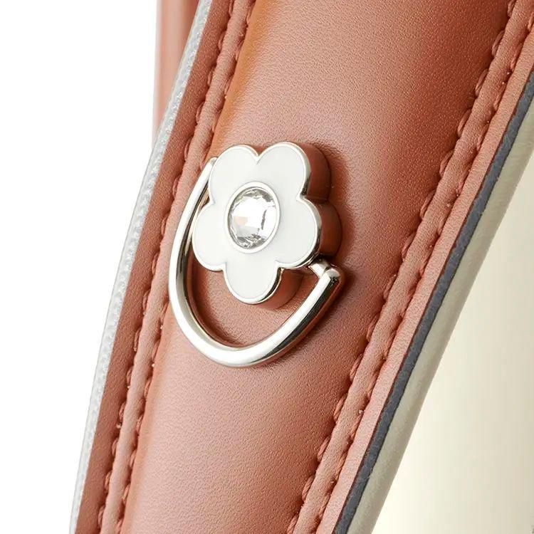 マリークワント MARY QUANT デコレーションミニフラワー ランドセル キャメル　小田急のランドセル 2027 百貨店 送料無料 ６年保証 ラ