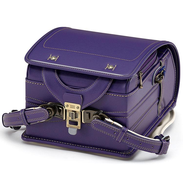 村瀬鞄行 レザーボルカ プレミアム ランドセル アメジスト 鋲:8