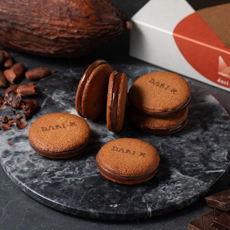 バレンタイン 2026 dari K カカオサンドクッキー ダーク ｜指定日届