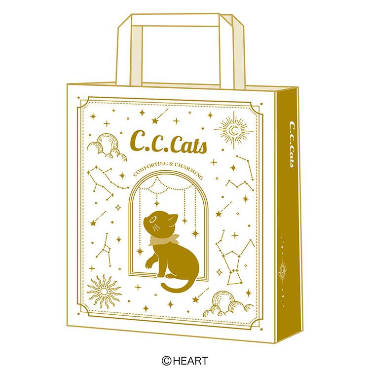 バレンタイン 2026 ハート C.C.キャッツ チョコギフト缶 ｜指定日届