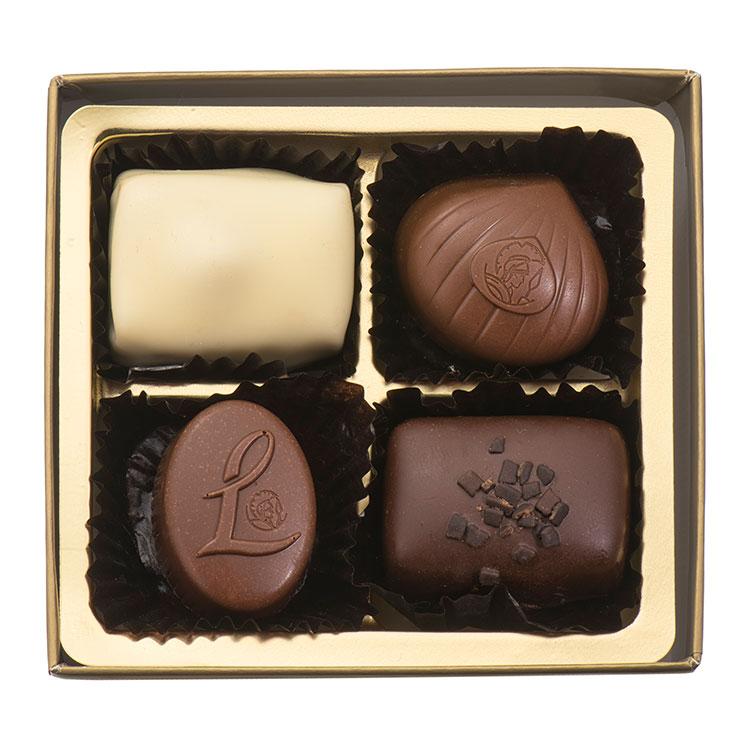 バレンタイン 2026 レオニダス プラリネギフトアソート 4個入 ｜指定日