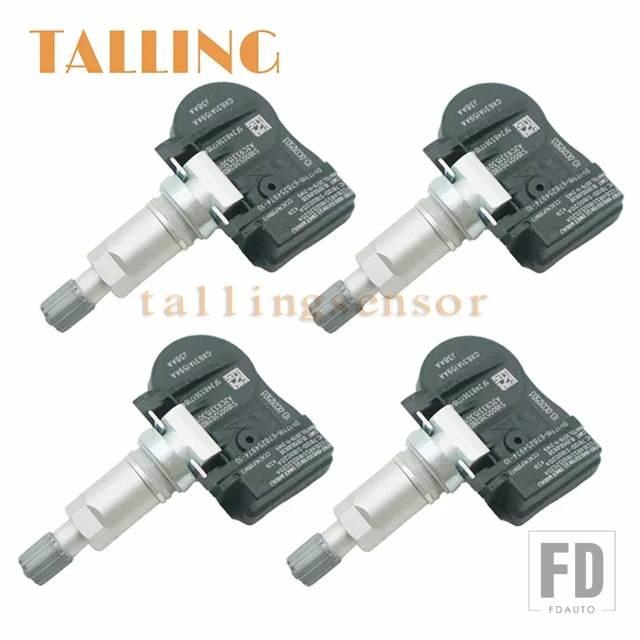 並行輸入品】4個 GX63-1A159-AA TPMS タイヤエア圧モニターセンサー