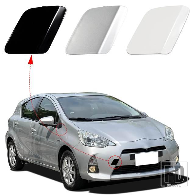 CZShiYue 車のフロントバンパー牽引フックカバーキャップ 牽引アイ 