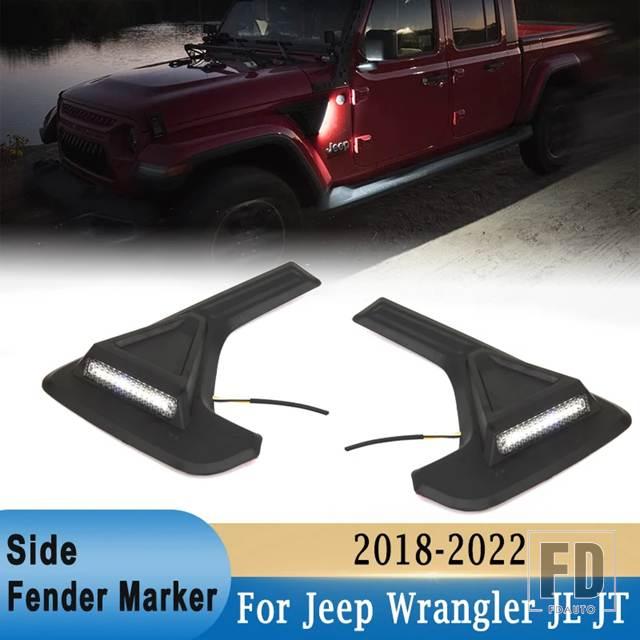 並行輸入品】ジープ ラングラー JL JT 2018-2022 サイドフェンダー