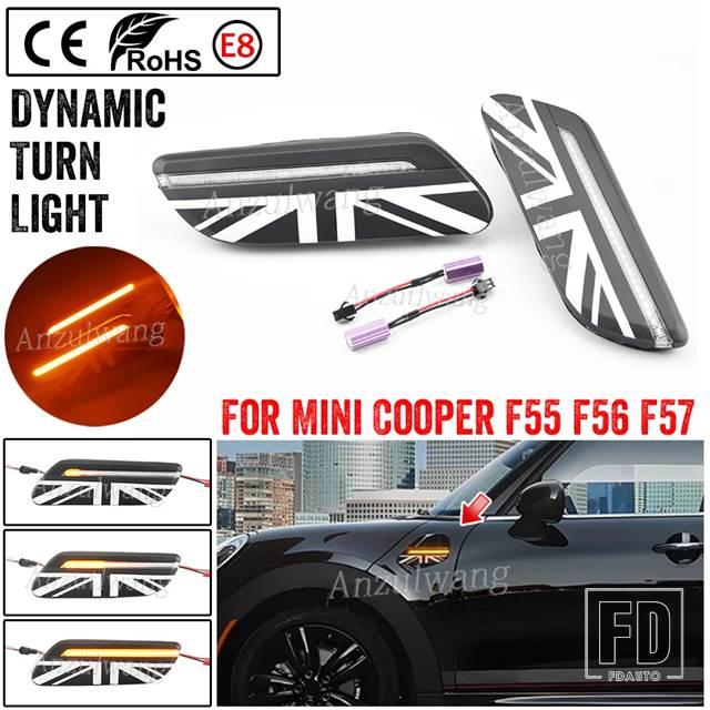 並行輸入品 ミニクーパー 英国ユニオンジャックスタイル LED