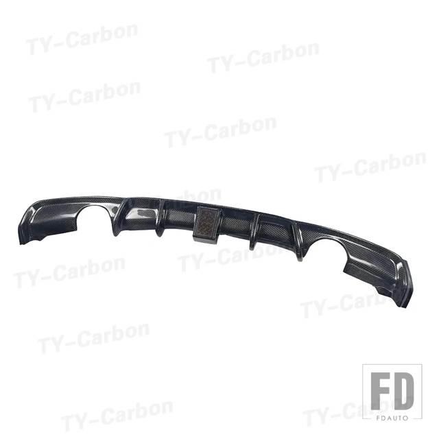 並行輸入品 BMW カーボンリアディフューザー LED ライト付き 3シリーズ