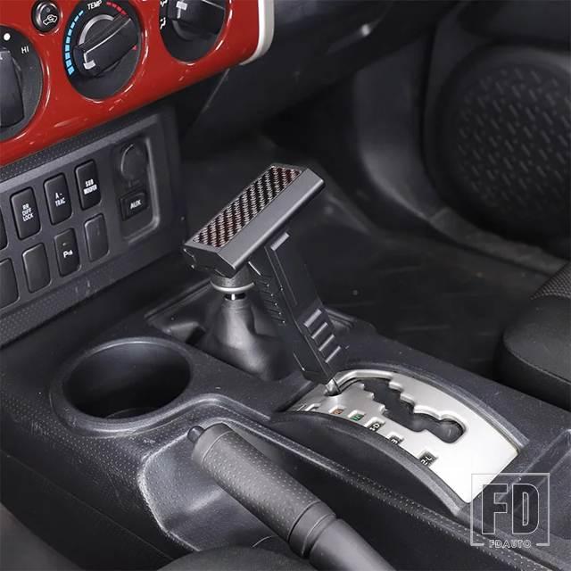 並行輸入品 トヨタ FJ クルーザー 2007-2021 黒合金シフターノブシフト