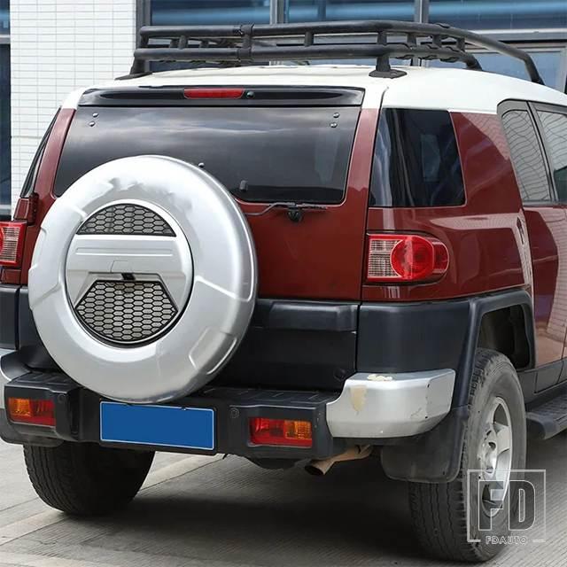 並行輸入品】トヨタ FJ クルーザー 2007-2021 スペアタイヤカバー装飾