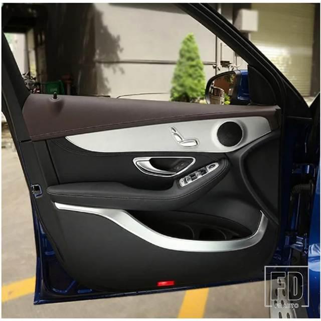 並行輸入品】メルセデスベンツ クロームインテリアドア装飾モールド