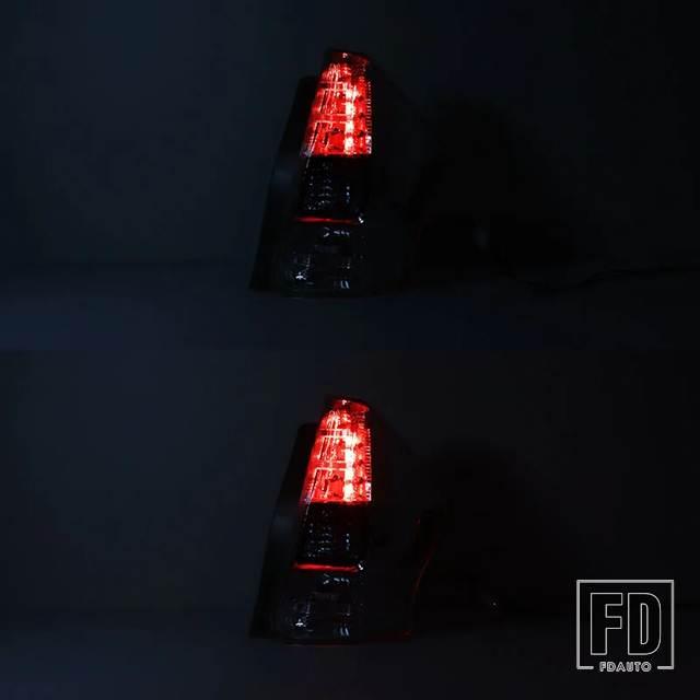 並行輸入品 トヨタ プリウスアルファ 2012-2014 LED リアバンパー