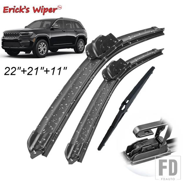 並行輸入品】ジープ フロント＆ワイパーリアワイパーブレードセット
