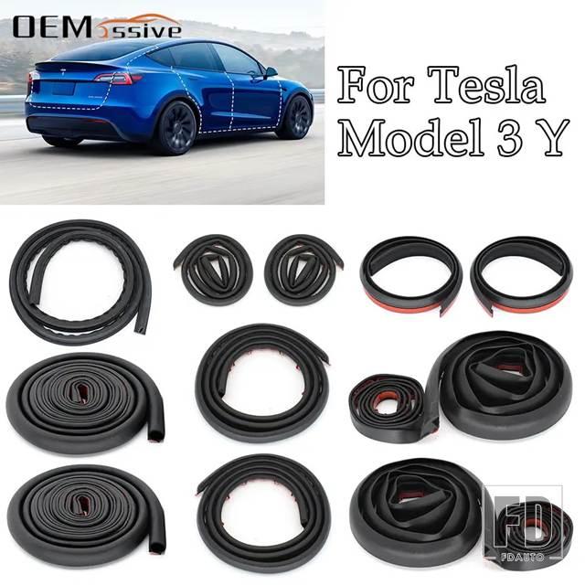 並行輸入品 テスラ モデル 3 Y ドアシールストリップキット防音 EPDM