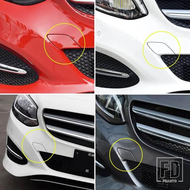 並行輸入品】メルセデス W246 フロント車バンパー牽引フックカバー