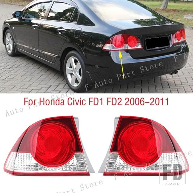 並行輸入品】ホンダ シビック FD1 FD2 2006-2011 リアバンパー外側 