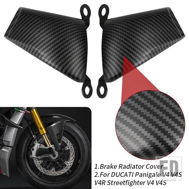 並行輸入品】カーボンフロントブレーキエアダクトキャリパー