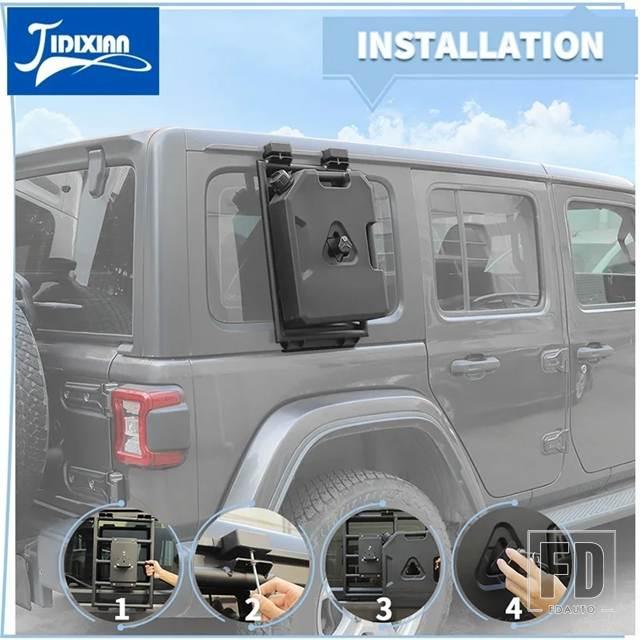 並行輸入品】ジープ ラングラーJL用 リアウィンドウ拡張ラダー