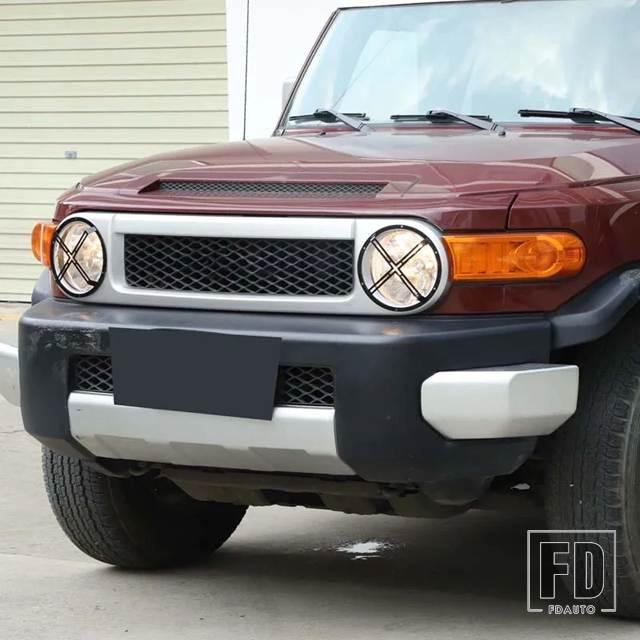 並行輸入品】FJクルーザー 2007-2021 ヘッドライトネットカバー