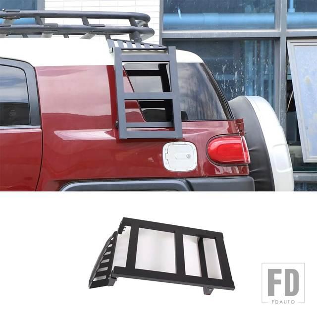 並行輸入品 トヨタ FJ クルーザー 2007-2021 合金製 ブラック サイド