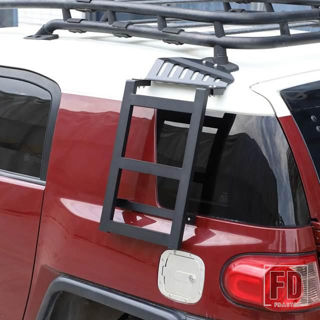 並行輸入品】トヨタ FJ クルーザー 2007-2021 合金製 ブラック サイド