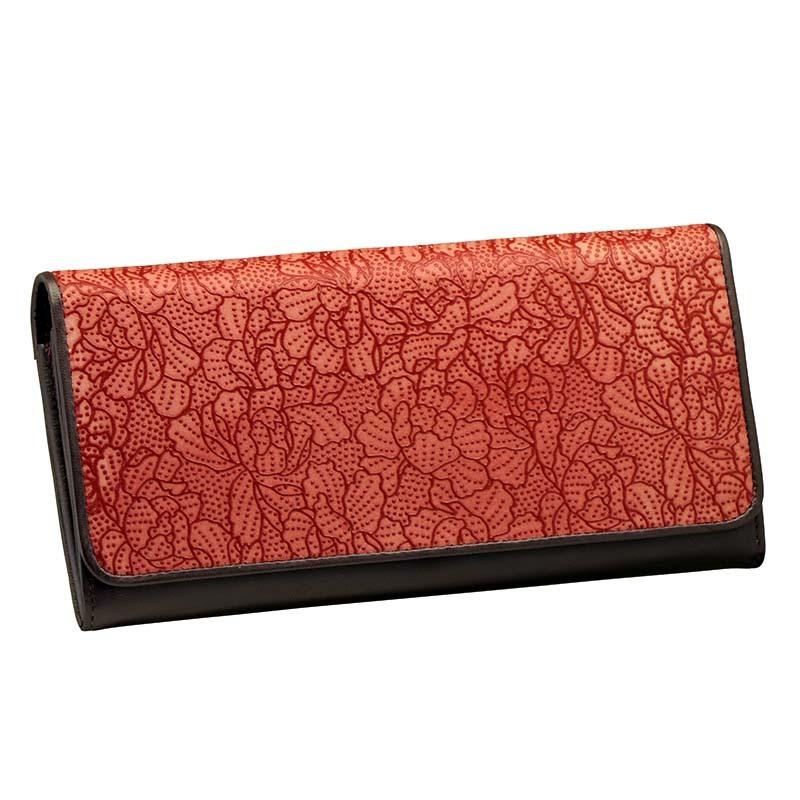 印伝 長財布 レディース 財布 お財布 可愛い 革財布 本革 薄い 人気 和