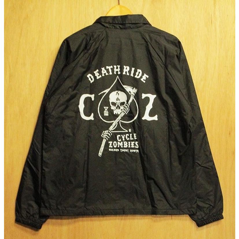 CYCLE ZOMBIES ボア付きコーチジャケット L サイクルゾンビーズ コーチジャケット ボアインナー CYCLE ￼ZOMBIES