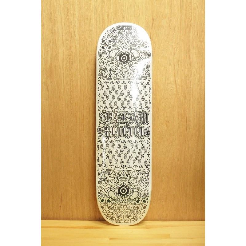 スケボー　デッキ　DRM1K (ドリセン) POOL SKULL 8.5 DRM1K (ドリセン,デッキ) POOL SKULL 8.5 white : ODDBALL SKATE&SNOW