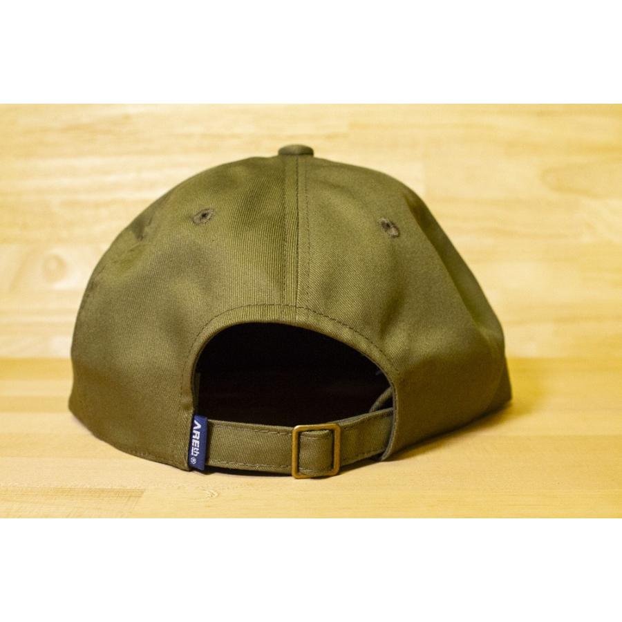 AREth FLAG CAP アース フラッグキャップ olive｜oddball-skate-snow｜02