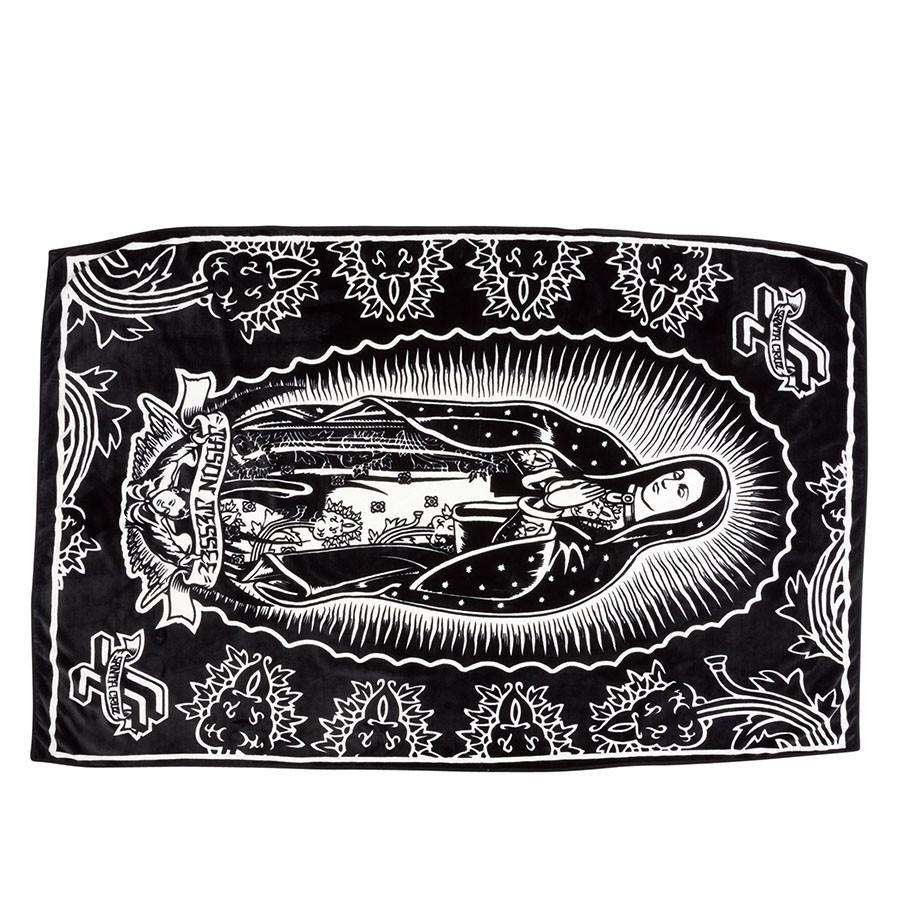 SANTACRUZ GUADALUPE BLANKET black/white サンタクルーズ グアダルーペ ブランケット｜oddball-skate-snow