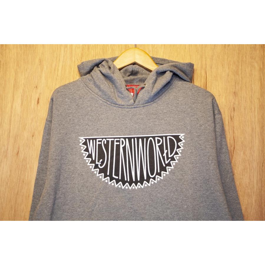 WESTERNWORLD CLOTHING (ウエスタンワールド,パーカー) CLASSIC HOODIE heather grey｜oddball-skate-snow