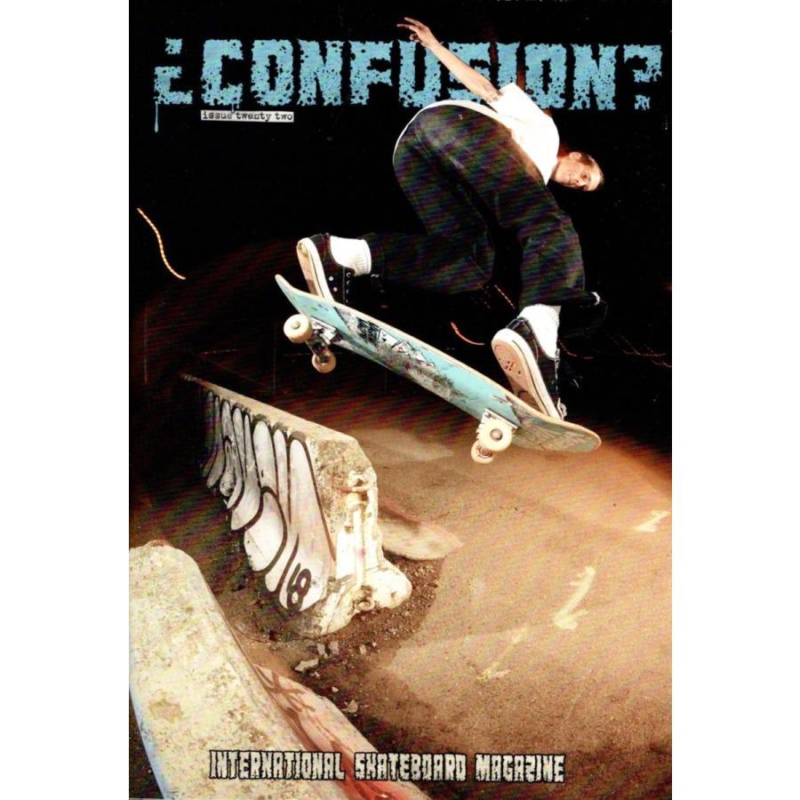 CONFUSION MAGAZINE #22 コンフュージョンマガジン｜oddball-skate-snow