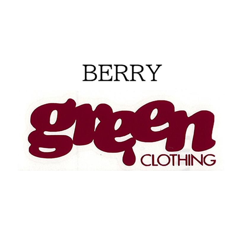 GREEN CLOTHING グリーンクロージング ステッカー DIE CUT STICKER LOGO SMALL GREEN CLOTHING グリーンクロージング ステッカー DIE CUT STICKER LOGO SMALL