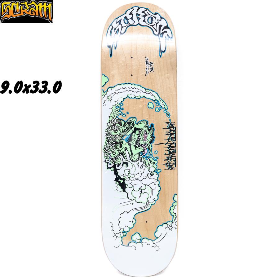 スクラム スケボー デッキ Scram Skates Popsicle 9 0 Oddball Skate Snow 通販 Yahoo ショッピング