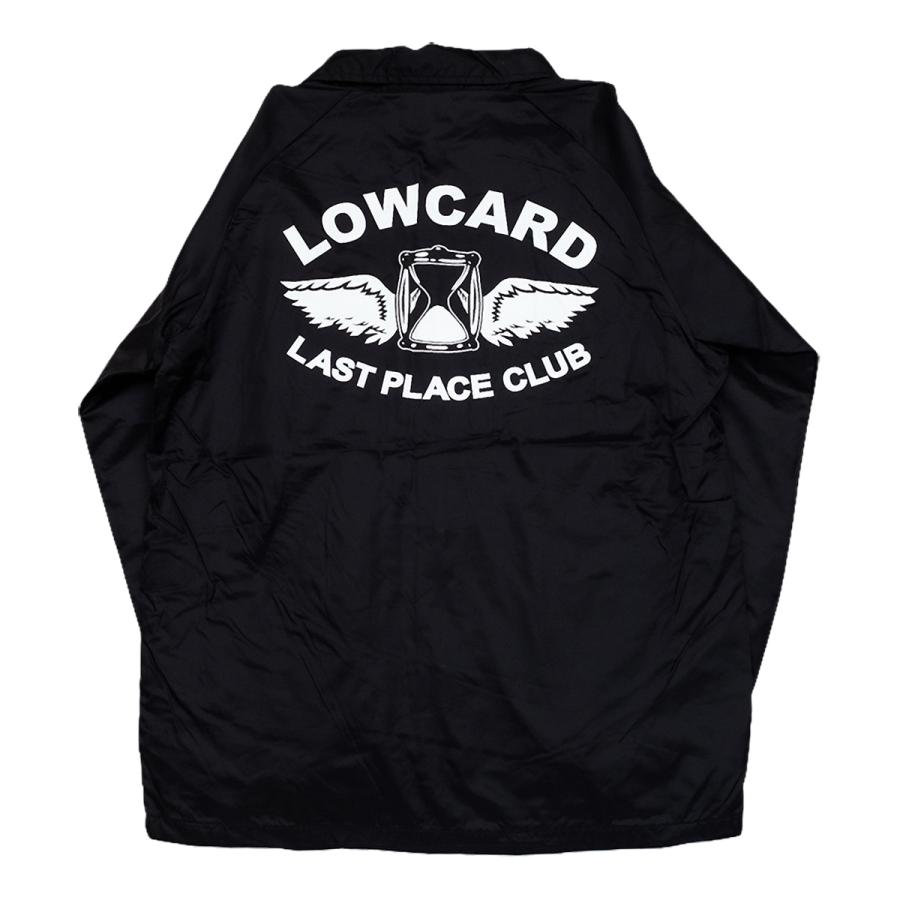 LOWCARD LAST PLACE CLUB COACH JACKET BLACK ローカード コーチ LOWCARD LAST PLACE CLUB COACH JACKET BLACK ローカード コーチ
