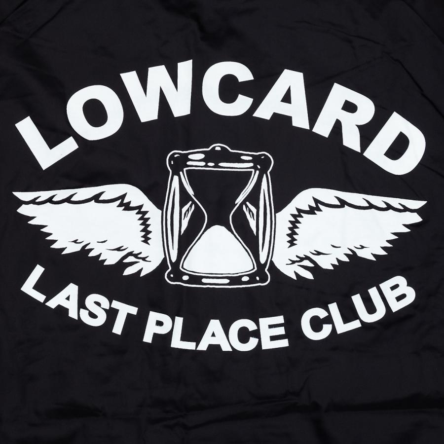 LOWCARD（ローカード） LOWCARD LAST PLACE CLUB COACH JACKET BLACK コーチジャケット ...
