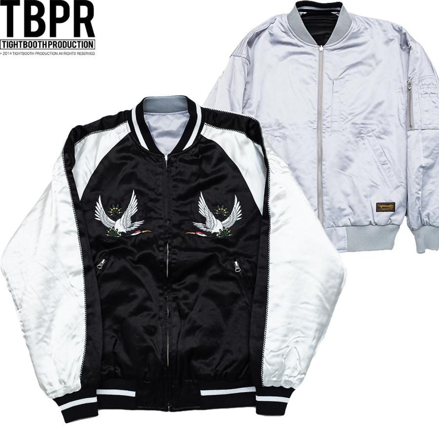 TIGHTBOOTH PRODUCTION タイトブース TBPR SUKA MA-1 black x TIGHTBOOTH PRODUCTION タイトブース TBPR SUKA MA-1 black x