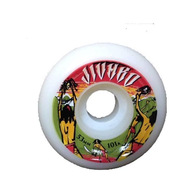 JIVARO WHEEL (ジバロウィール) SALVAGE SIDE CUT 53MM 101A 1430ODDBALL SKATE