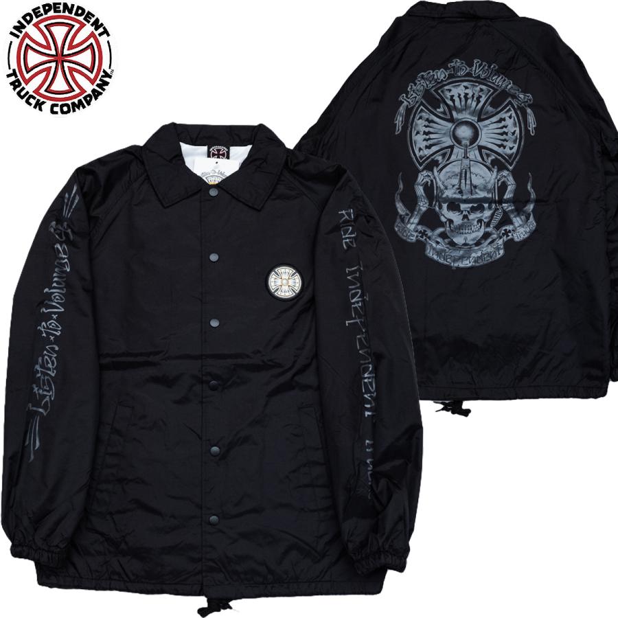 INDEPENDENT TRUCK COMPNY VOL4 COACH JACKET black インディー INDEPENDENT TRUCK COMPNY VOL4 COACH JACKET black インディー