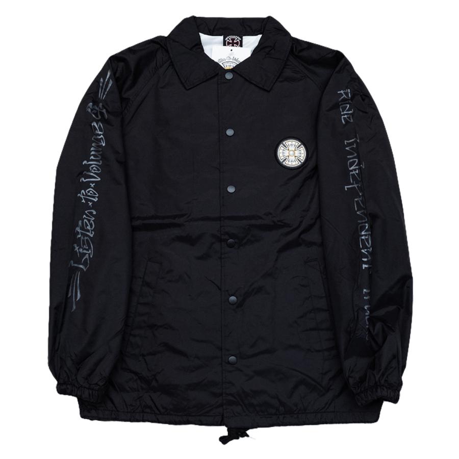 INDEPENDENT TRUCK COMPNY VOL4 COACH JACKET black インディー INDEPENDENT TRUCK COMPNY VOL4 COACH JACKET black インディー