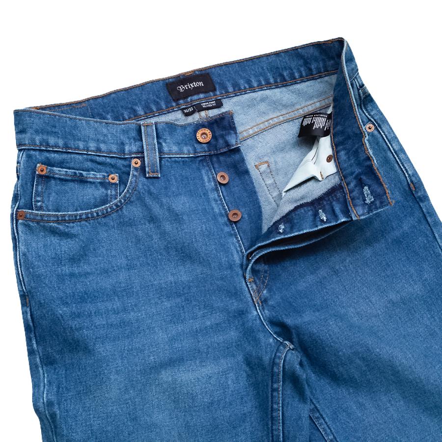 BRIXTON（ブリクストン） BRIXTON LABOR 5-PKT DENIM PANT worm indigo