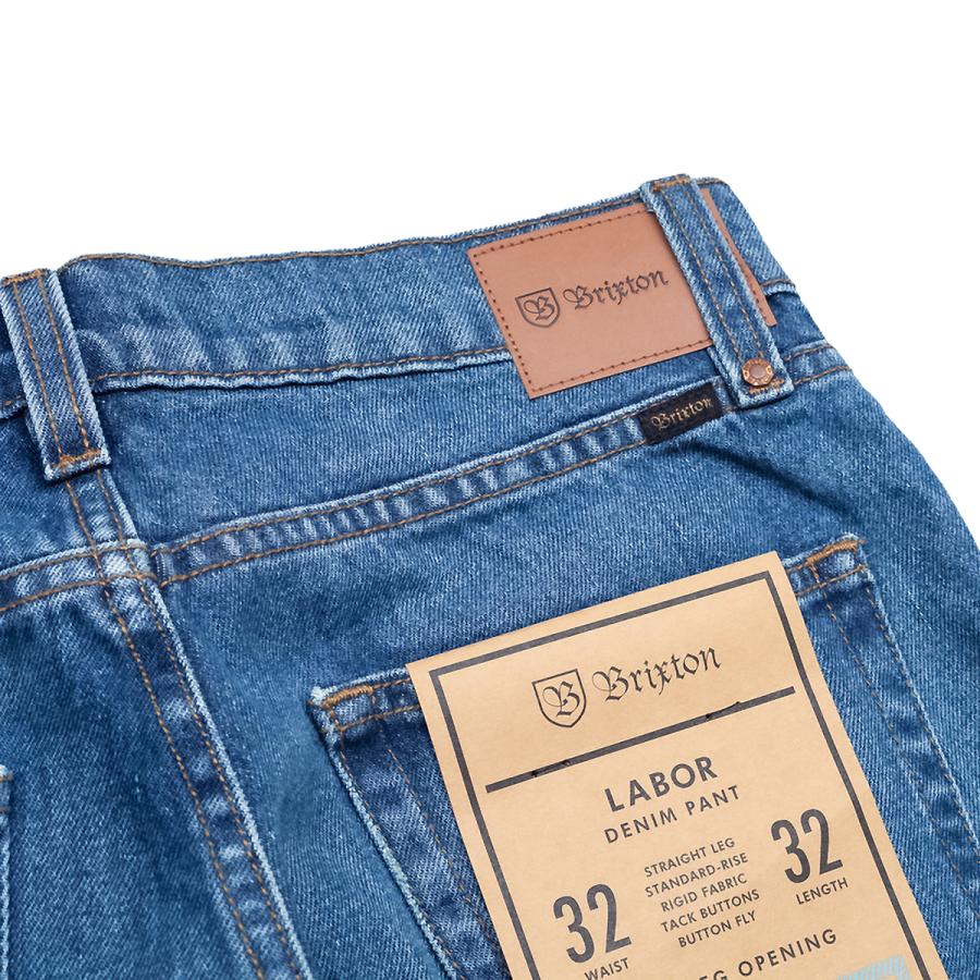 BRIXTON（ブリクストン） BRIXTON LABOR 5-PKT DENIM PANT worm indigo