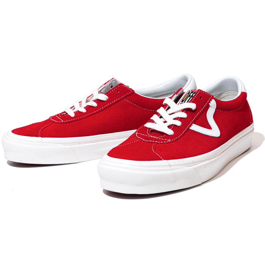 バンズ アナハイムファクトリー スニーカー VANS STYLE 73 DX og red/suede｜oddball-skate-snow｜02