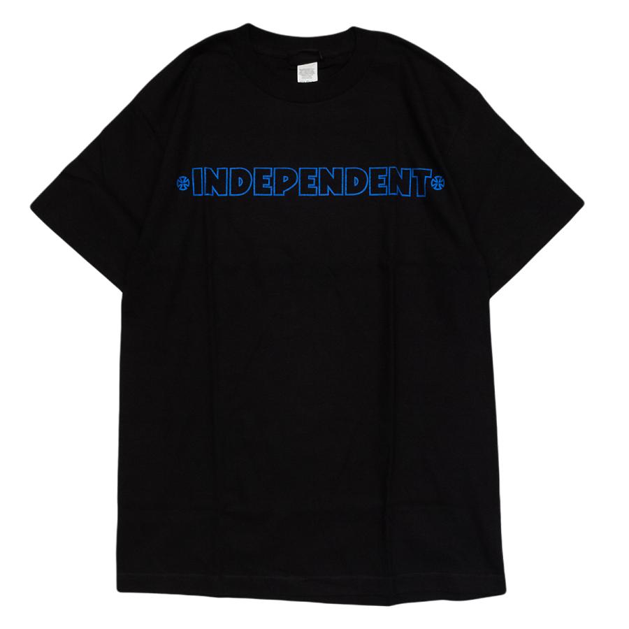INDEPENDENT BC PRIMARY S/S TEE black blue インディー Tシャツ｜oddball-skate-snow｜02