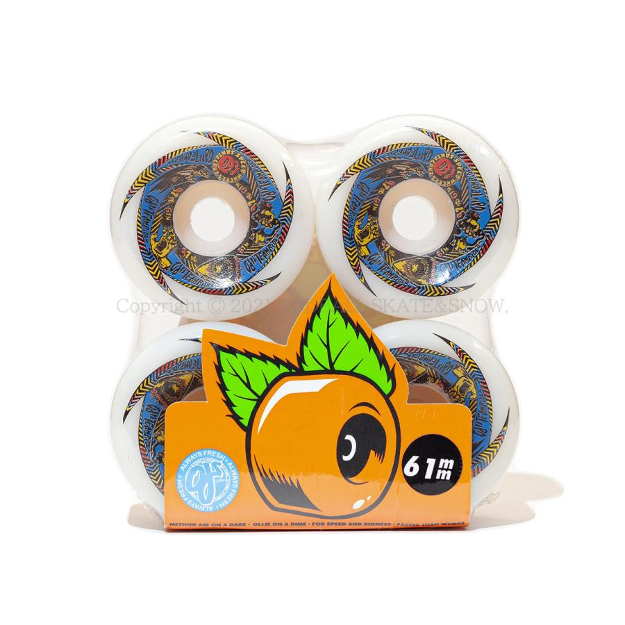 OJ WHEEL TEAM RIDER SPEED white 61mm 97a オージェーウィール チーム