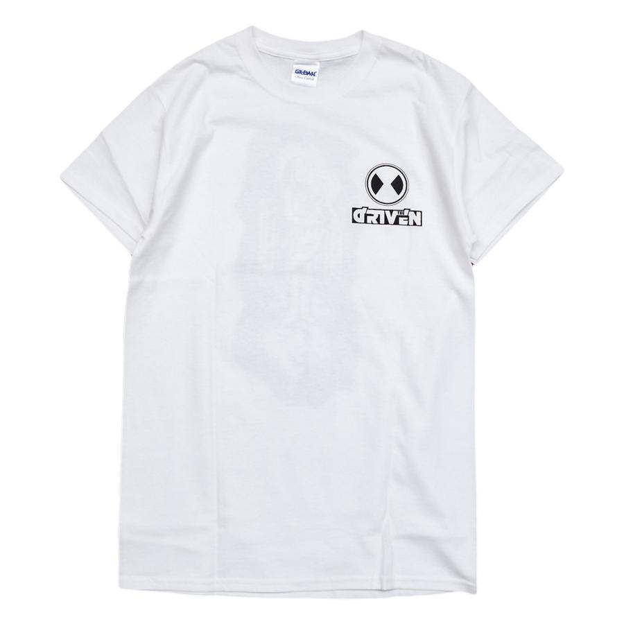 HARD LUCK（ハードラック） THE DRIVEN GONZ TEE WHITE ドリブン T