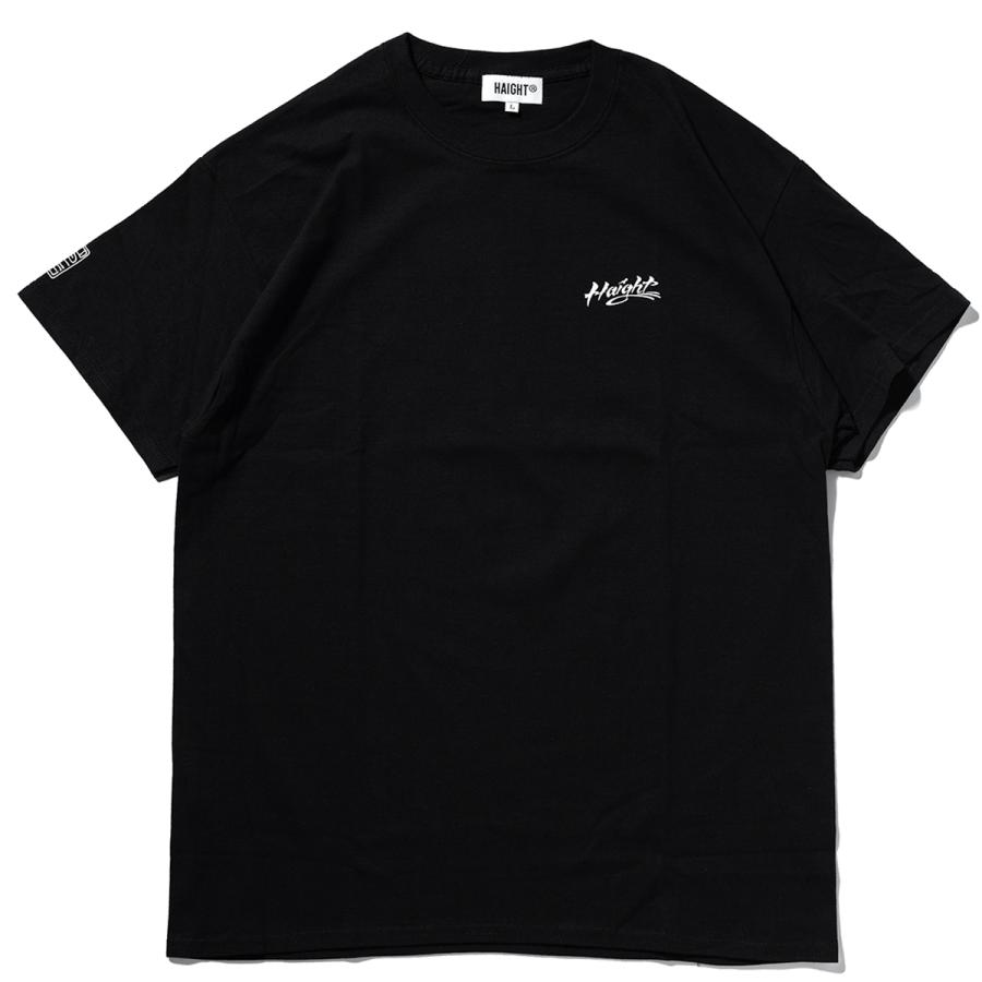 4D7S HEAIGHT NAMIDARUMA TOSHIKAZU NOZAKA S/S TEE black